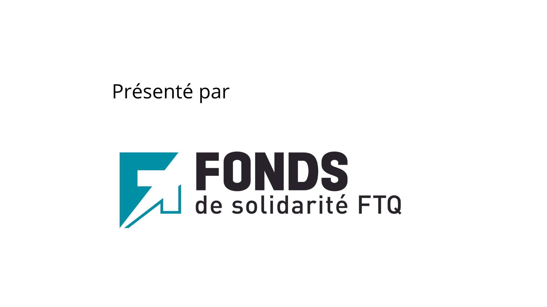 Fonds de solidarité FTQ